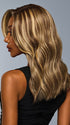 Model us wearing DECADENT DIVA in color RL9/24SS SHADED ICED CAFE LATTE | Dark Brown shaded with Golden Brown
