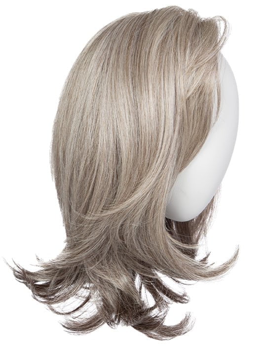 RL119 SILVER AND SMOKE | Light Brown with 80% Gray in Front Gradually into 50% Gray Towards the Nape