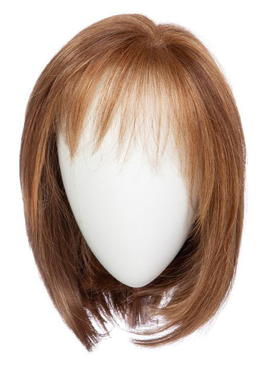 STRAIGHT TO CAMERA by Raquel Welch in RL30/27 RUSTY AUBURN | Medium Auburn Evenly Blended with Strawberry Blonde
