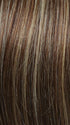 R11S GLAZED MOCHA | Warm Medium Brown with Golden Blonde Highlights on Top