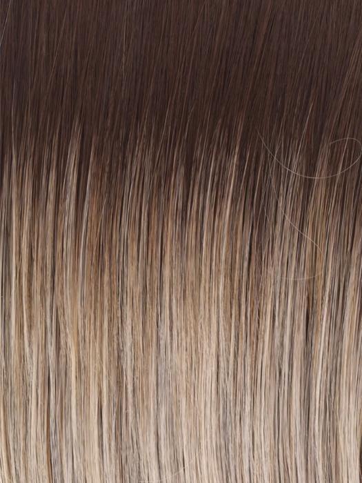 RL19/23SS SHADED BISCUIT | Light Ash Blonde Evenly Blended with Cool Platinum Blonde with Dark Roots