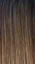 ICED-MOCHA-R | Rooted Dark Brown with Medium Brown Base Blended with Light Blonde Highlights