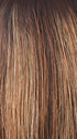 AUBURN-SUGAR-R | Rooted Dark Auburn with Medium Auburn Base with Dark Strawberry Blonde Highlights