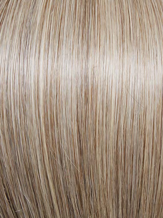 GF119 SILVER AND SMOKE | Light Brown With 80% Gray in Front Gradually Blended Into 50% Gray in Nape Area