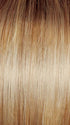 GF14-22SS WHEAT | Dark Blonde Evenly Blended with Platinum Blonde with Dark Roots