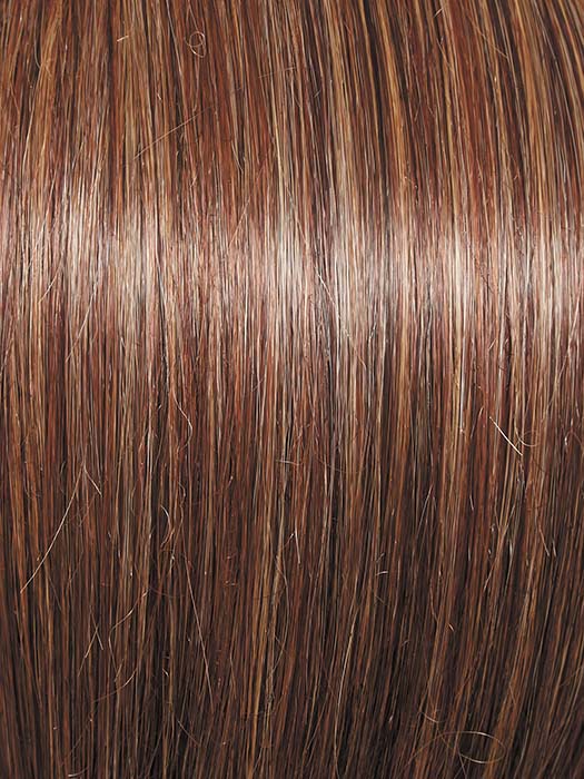 GF29-25 GOLDEN RUSSET | Ginger Blonde Evenly Blended with Medium Golden Blonde