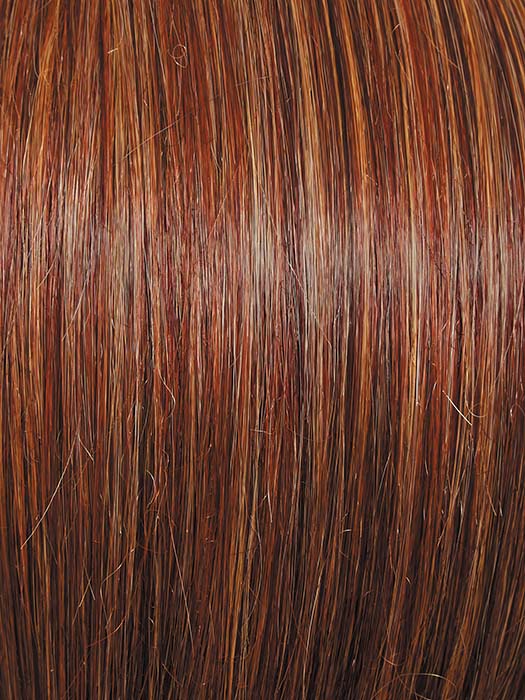 GF31-29 FIERY COPPER | Medium Light Auburn Evenly Blended with Ginger Blonde