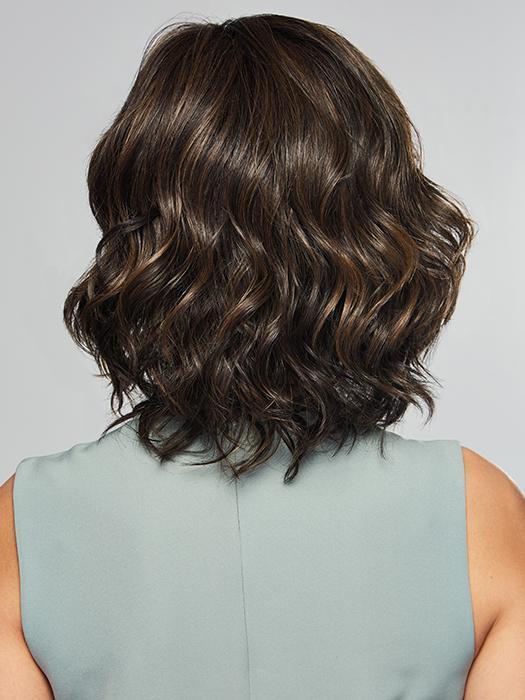 EDITOR'S PICK by RAQUEL WELCH in RL4/10SS ICED JAVA | Off Black shaded with Dark Brown