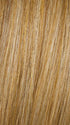 Color R25 = Ginger Blonde: Golden Blonde with subtle highlights