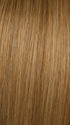 Color R14/25 = Honey Ginger: Dark Strawberry Blonde Blended With Pale Gold Blonde