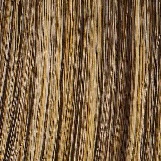 R11S+ GLAZED MOCHA | Medium brown with golden blonde highlights on top