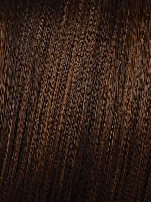 Color R10 = Chestnut: Rich dark brown with coffee brown highlights all over