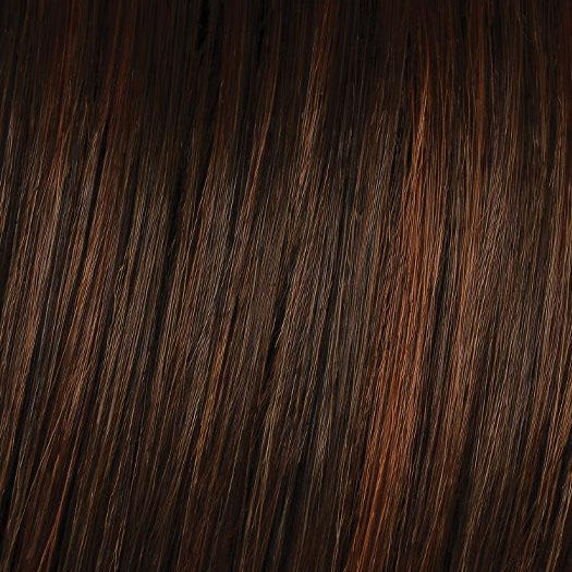 Color R6/30H = Chocolate Copper: Dark brown with soft, copper highlights