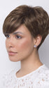 ICED-MOCHA-R | Rooted Dark Brown with Medium Brown Base Blended with Light Blonde Highlights