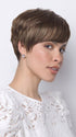 This style features a stylish side fringe