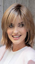 GOLDEN-NUTMEG | Medium Brown roots with overall Warm Cinnamon base and Golden Blonde highlights