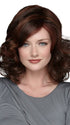 CASUAL CURLS by TressAllure in 10/130R | Bright Red with Medium Brown Roots PPC MAIN IMAGE FB MAIN IMAGE