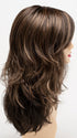 AMARETTO-CREAM | Dark Brown roots with overall Medium Brown base with Honey Blonde highlights