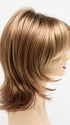 GOLDEN-NUTMEG | Medium Brown roots with overall Warm Cinnamon base and Golden Blonde highlights