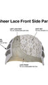 Cap Design | Lace Front | Mono Part | Wefted