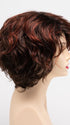 CHOCOLATE-CHERRY | Dark Brown roots with overall Medium Brown base with Deep Red highlights