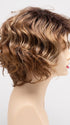 CREAMED-COFFEE | Medium Brown roots and base with Cinnamon and Golden Blonde highlights