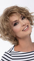 SUZI by Envy in GINGER-CREAM | Dark Beige Blonde underneath highlighted on top with Light Beige Blonde