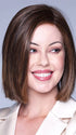 The monofilament part gives this short wig a more realistic appearance
