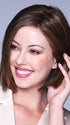 The extended lace front allows you to create beautiful off-the-face styles