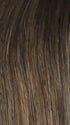 SS8/29 SHADED HAZELNUT | Rich Medium Brown Evenly Blended with Ginger Blonde Highlights with Dark Roots