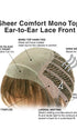 Cap Construction | Lace Front | Mono Top | Wefted