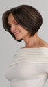 Model is wearing 6RH12 ESPRESSO LATTE | Brown with 33% Light Gold Brown Highlights	
