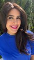 Lorena @faux.hurr.lifee wearing SIZZLE by TRESSALLURE in color 4/6R | Dark Brown