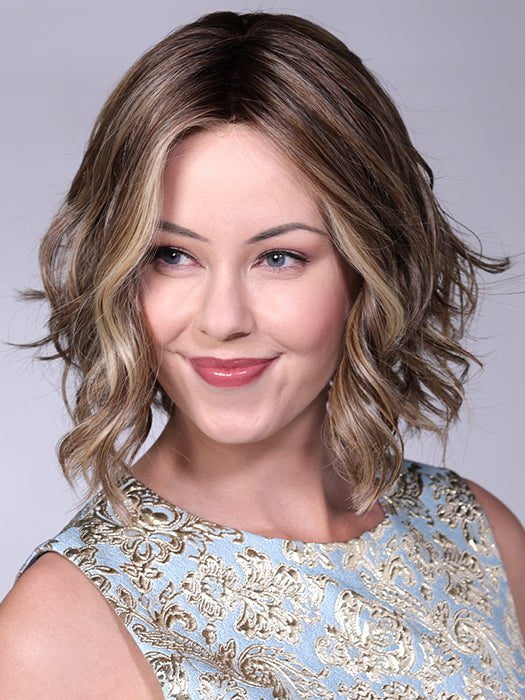 The extended lace front is hand tied to deliver a natural, seamless hairline