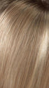 SPARKLING CHAMPAGNE | Medium Brown roots with overall Strawberry Blonde base and soft Golden Blonde highlights