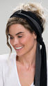 THE REVERSIBLE SOFTIE HEADSCARF by Jon Renau in BLACK-DARK-GREY PPC MAIN IMAGE FB MAIN IMAGE