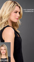 12FS8 SHADED PRALINE | Medium Natural Gold Blonde, Light Gold Blonde, Pale Natural Blonde Blend, Shaded with Dark Brown