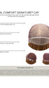 CAP CONSTRUCTION | EXTENDED LACE FRONT | MONO TOP | HAND TIED | PU STRIPS AT NAPE /EAR TABS