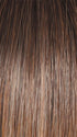 RL12/22SS SHADED CAPPUCCINO | Light Golden Brown Evenly Blended with Cool Platinum Blonde Highlights and Dark Roots