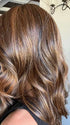 Lisa Mullins @beautifulyouwigreviews wearing ISABEL by BELLETRESS in color RICH CHOCOLATE BROWN R | A mixture of Dark and Medium Brown, Highlighted with Dark Auburn, Strawberry, Mahogany and Rooted with Dark Brown
