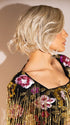  GF19-23SS BISCUIT | Light Ash Blonde Evenly Blended with Cool Platinum Blonde with Dark Roots