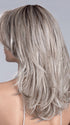 STONE GREY ROOTED 58.51.56 | Grey with Black/Dark Brown and Lightest Blonde Blend