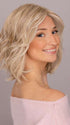 WAVES AND RAVES by Raquel Welch in RL19/23 BISCUIT | Light Ash Blonde Evenly Blended with Cool Platinum Blonde