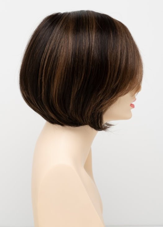 AMARETTO CREAM | Dark Brown roots with overall Medium Brown base with Honey Blonde highlights