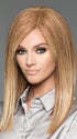 Adelle by Wig Pro in Flame  | Russet base highlighted w/ Strawberry Blonde & Ash Blonde