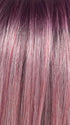 MELTED-PLUM | Dark Purple Roots Melt into Lighter Blended Purple