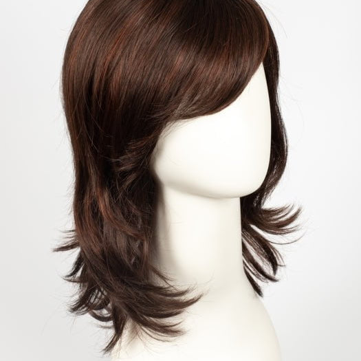 AUBURN-ROOTED 33.130.4 | Dark Auburn, Bright Copper Red, and Warm Medium Brown blend with Dark Roots