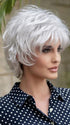 ALYSSA Wig by Envy in 60 LIGHT GREY | Pure White Grey