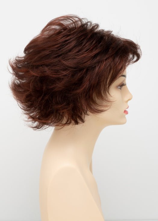 DARK RED | Auburn with Brighter Red highlights