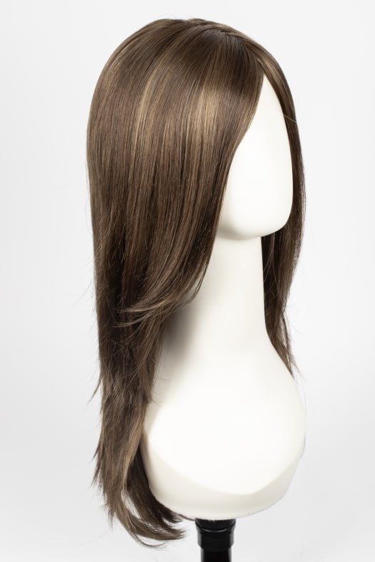 8RH14 MOUSSE CAKE | Medium Brown with 33% Medium Natural Blonde Highlights